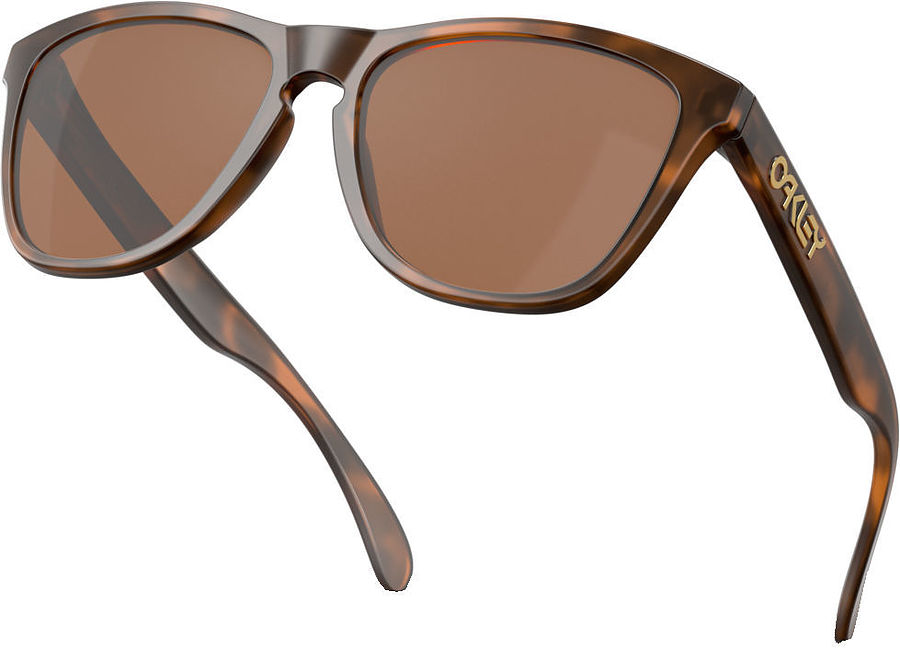Oakley Frogskin Matte Brown Tortoise Prizm Tungsten Sunglasses - Image 3