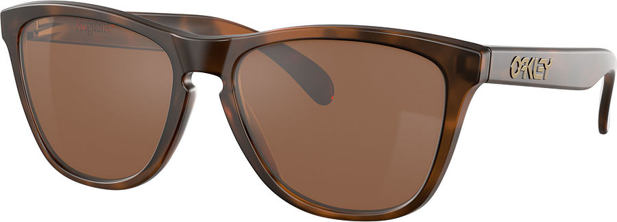 Oakley Frogskin Matte Brown Tortoise Prizm Tungsten Sunglasses
