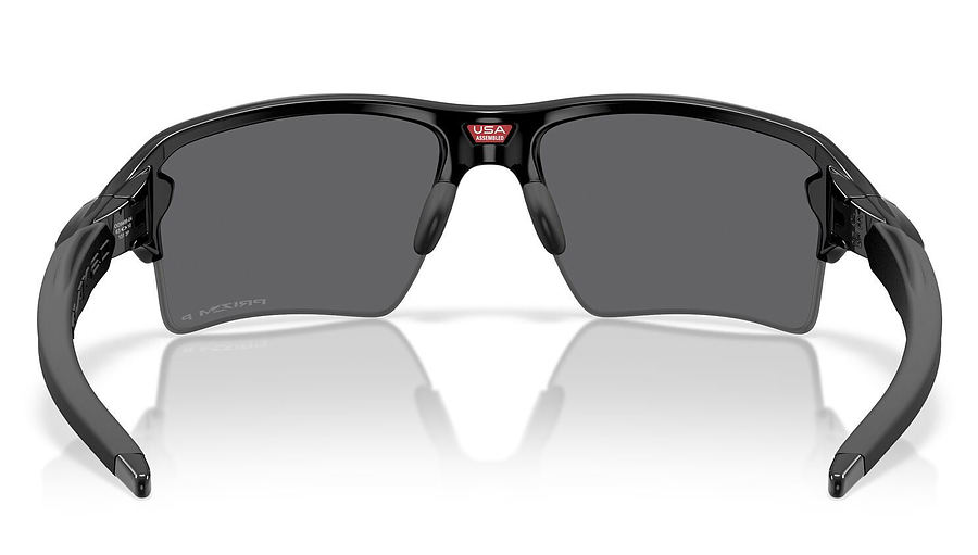 Oakley Flak 2.0 XXL Polished Black Prizm Black Polar Sunglasses - Image 4