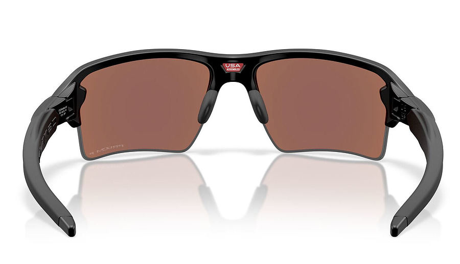 Oakley Flak 2.0 XXL Matte Black Prizm Deep Water Polar Sunglasses - Image 4