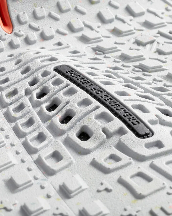 Creatures of Leisure Proto 1.4 Eco Platinum Speckle Fluro Red - Image 3