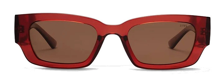 657042 Liive Vision LOBster Polarised Matt Cherry Ripe Sunglasses - Image 4