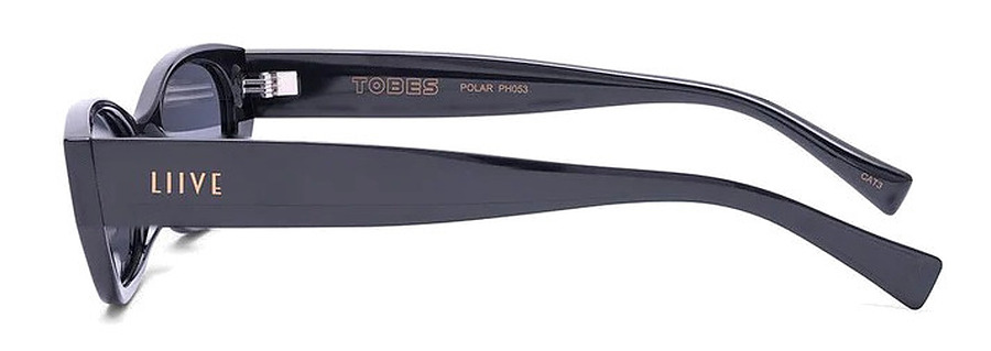 657059 Liive Vision Tobes Polarised Black Sunglasses - Image 3