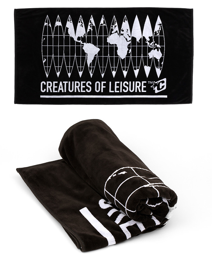 658558 Creatures Global Hardware Towel Black - Image 3
