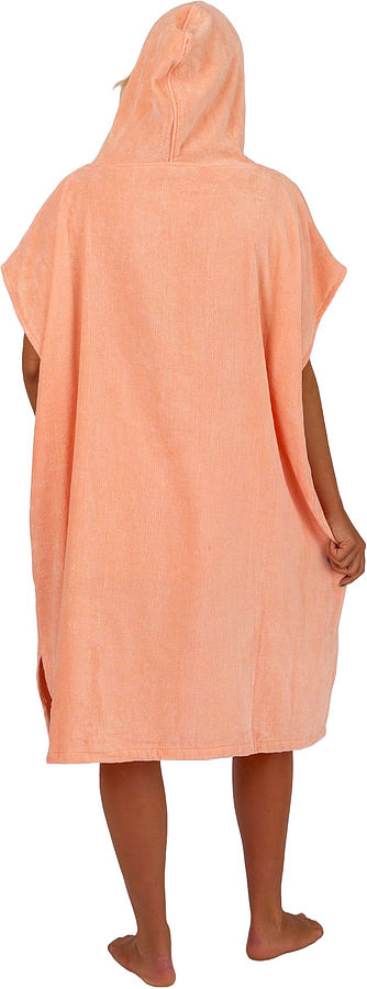 Ocean and Earth Ladies Day Dream Hooded Poncho Seashell Pink - Image 2