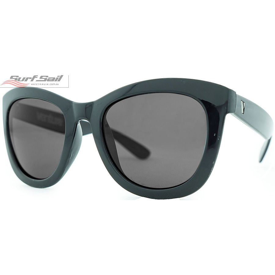 Venture Eyewear Molokai Glossy Black Smoke Polarised Sunglasses - Image 1