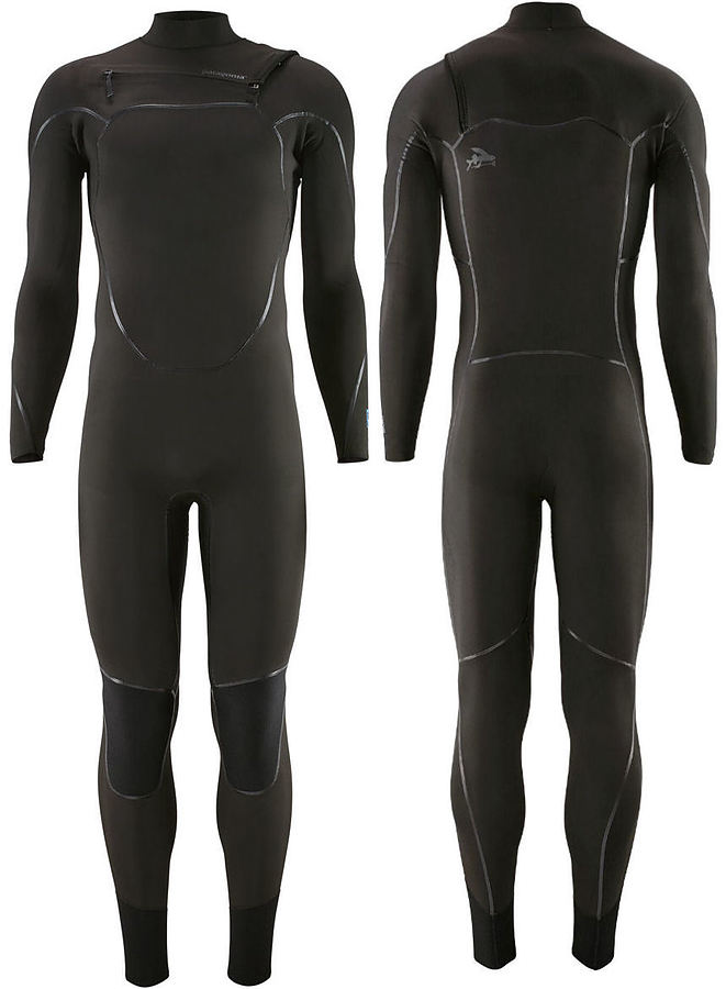 Patagonia Men's R1 Yulex FZ Full Suit Black - Image 1