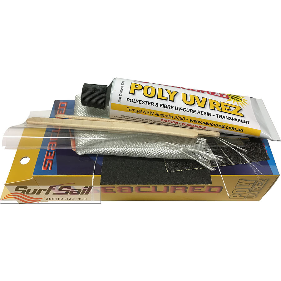 Seacured UV Rez Polyester Repair Kit - Image 1