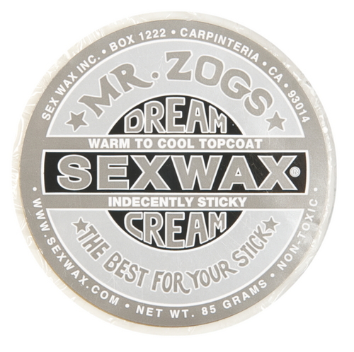 Mr Zogs Sex Wax Dream Cream Topcoat Silver - Image 1