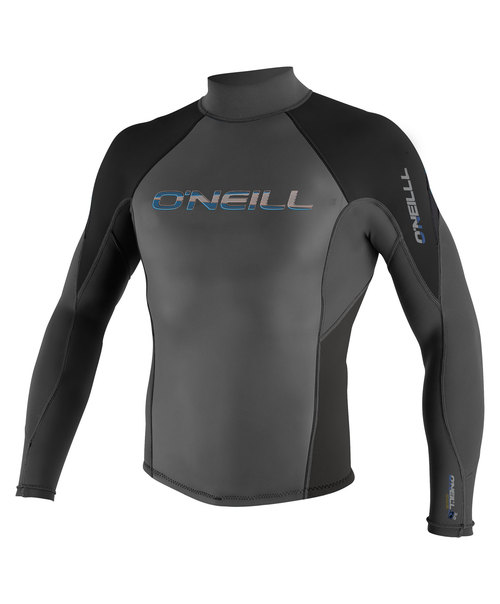 Oneill Hammer 2 1mm L S Jacket Black BLUE size S - Image 1