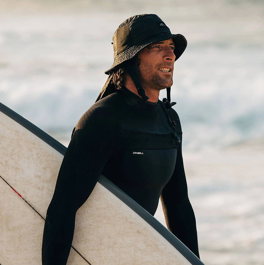 Oneill Eclipse Bucket Black Surf Hat 3.0 - Image 4