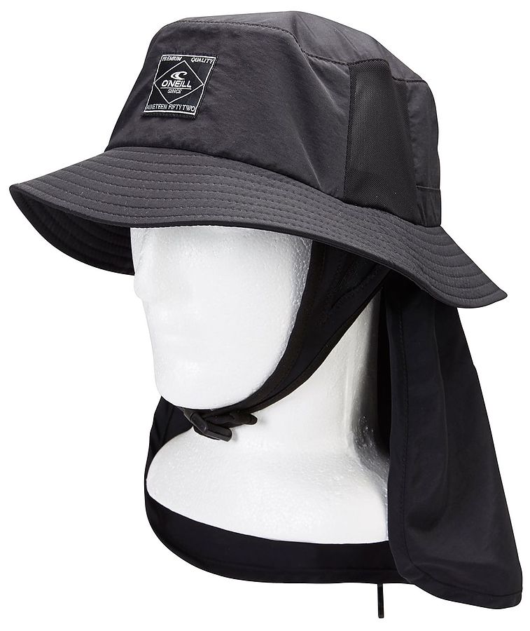 Oneill Eclipse Bucket Black Surf Hat - Image 1