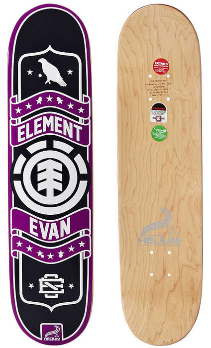 Element Evan Smith Banner Skateboard Deck - Image 1