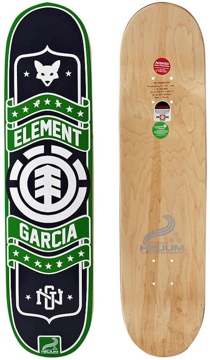 Element Nick Garcia Banner Skateboard Deck - Image 1
