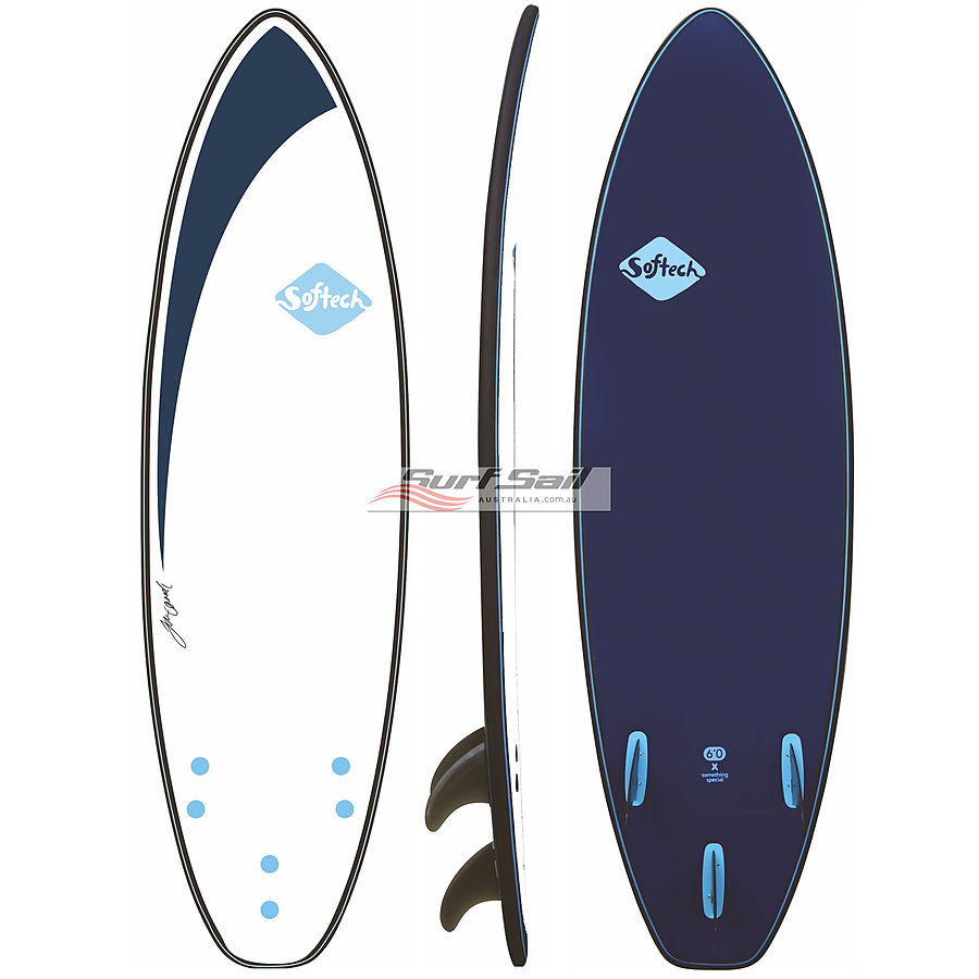 Softech 5 Ft 10 Inches Tom Carroll Signature Model Softboard Smoked Navy