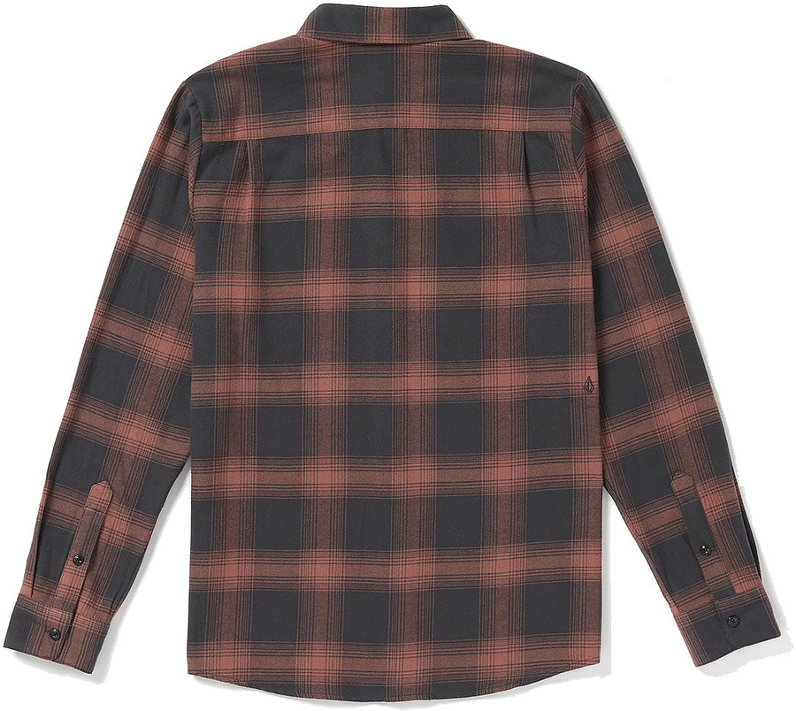 Volcom Netastone Flannel LS Shirt Stealth - Image 2