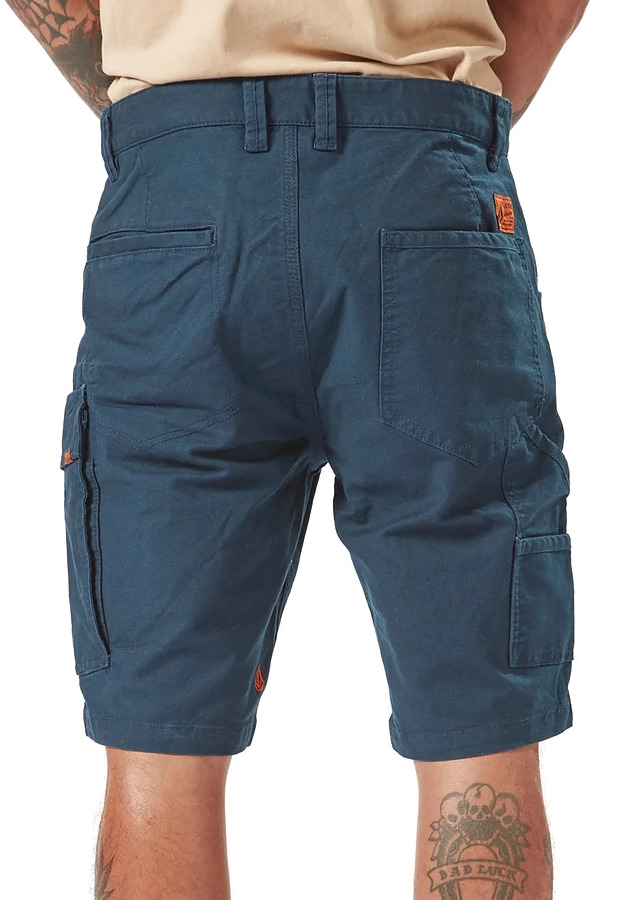 A0902001 Volcom Mens Caliper Work Short 20" Navy - Image 2