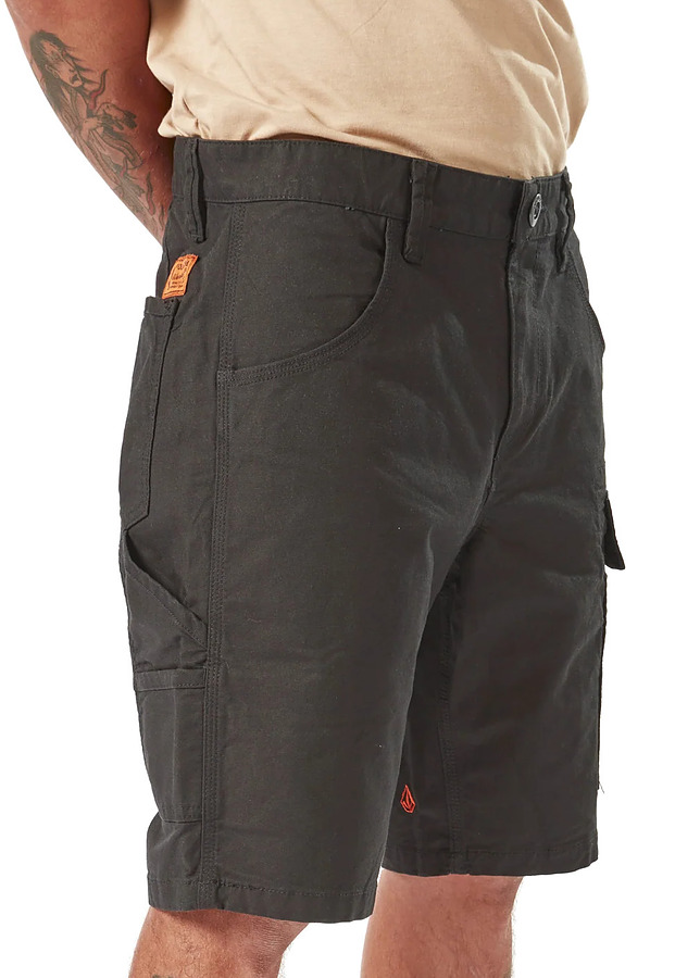 A0902500 Volcom Mens Caliper 11 Work Short 20" Black - Image 4