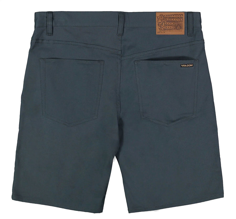 A0932401 Volcom Mens Solver Lite 5 Pocket Dark Slate - Image 2