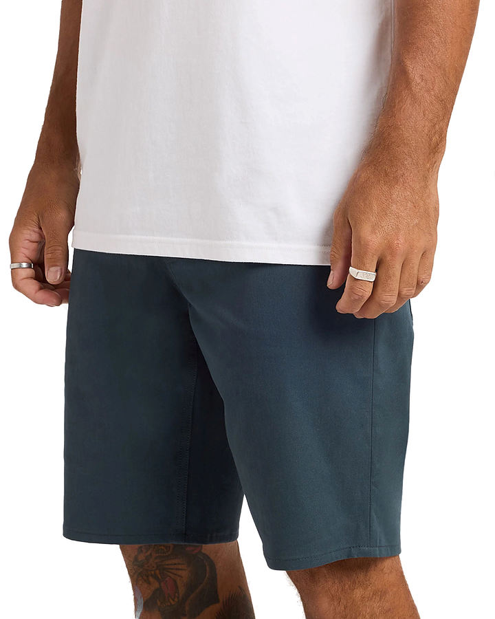 A0932401 Volcom Mens Solver Lite 5 Pocket Dark Slate - Image 4