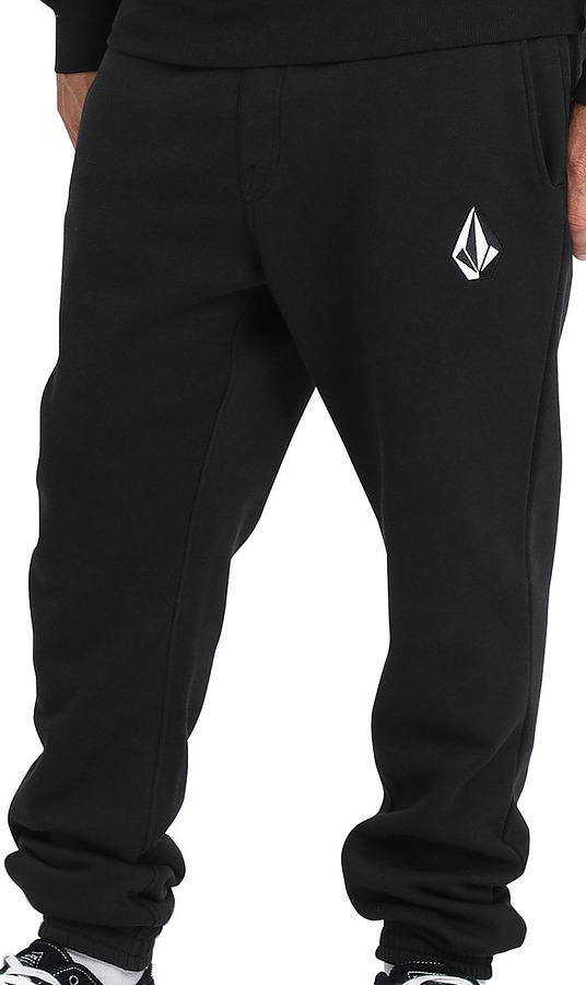 Volcom Vologo Fleece Track Pant Black - Image 1