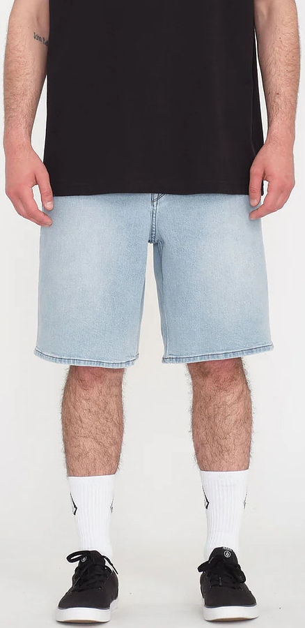 Volcom Billow Denim Desert Dirt Indigo Mens Walkshorts - Image 2