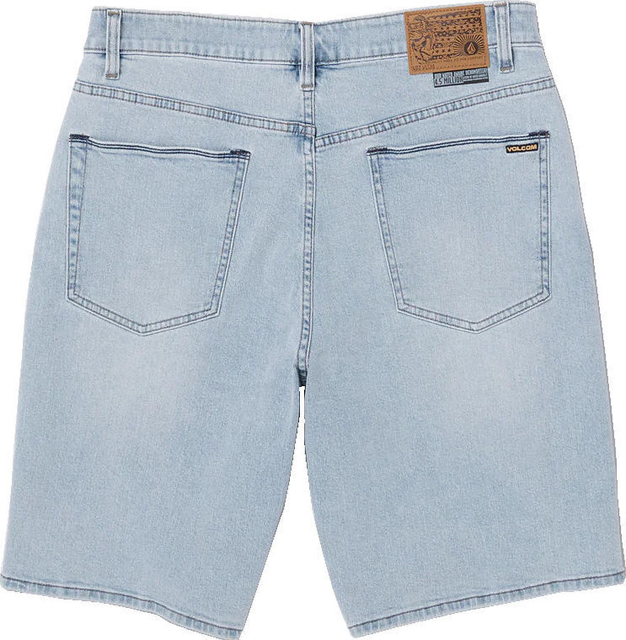 Volcom Billow Denim Desert Dirt Indigo Mens Walkshorts - Image 3