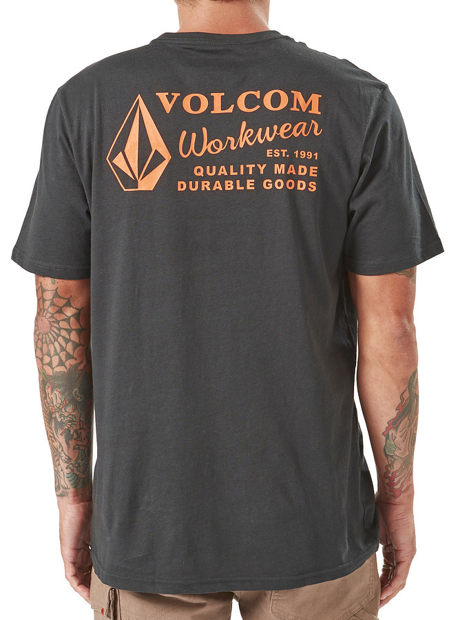 A5002097 Volcom Workwear Tee Black - Image 2