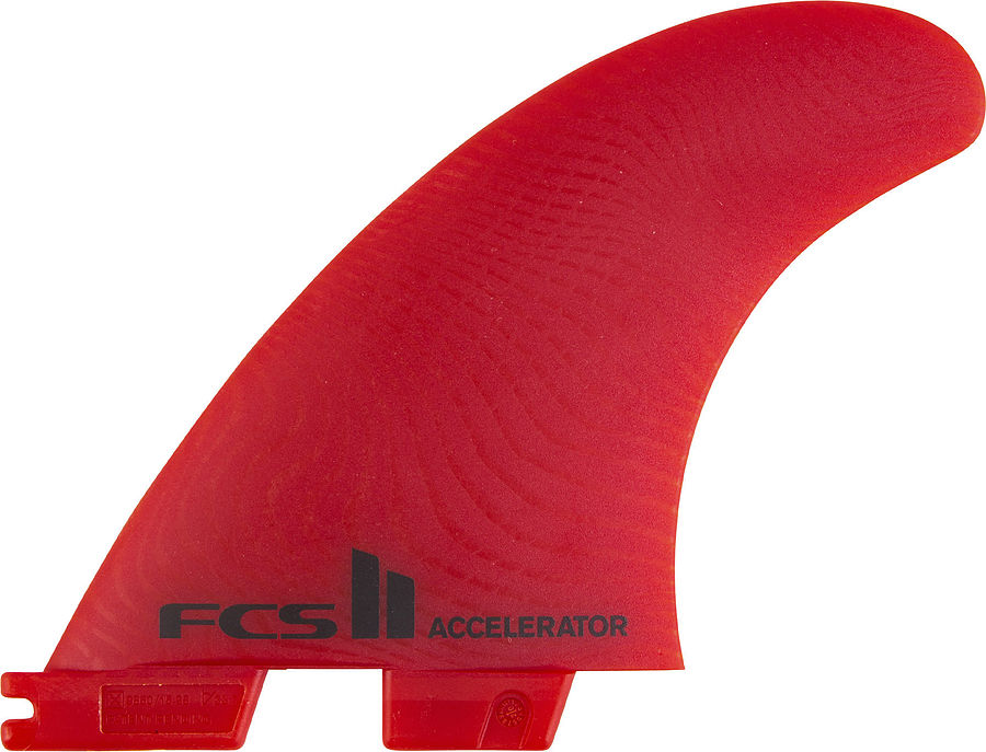 FCS II Accelerator Red Neoglass Tri Set - Image 1