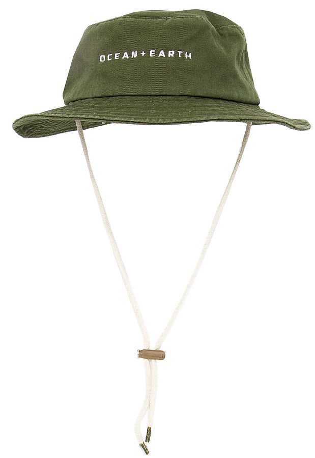 Ocean And Earth One Dayer Mens Hat Dark Olive