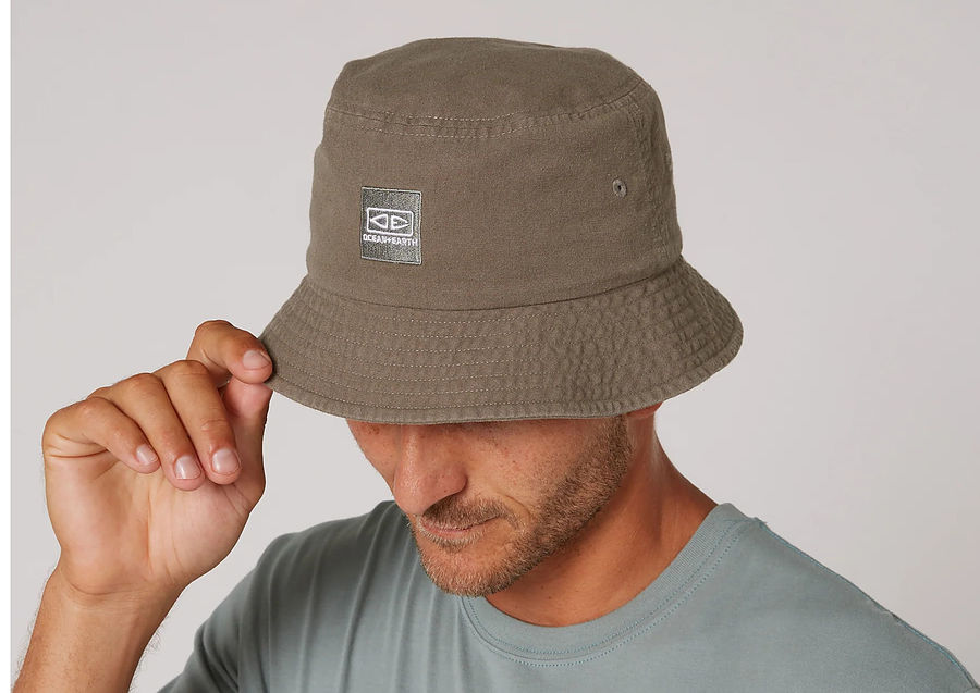 Ocean And Earth Corp Bucket Mens Hat Olive - Image 2