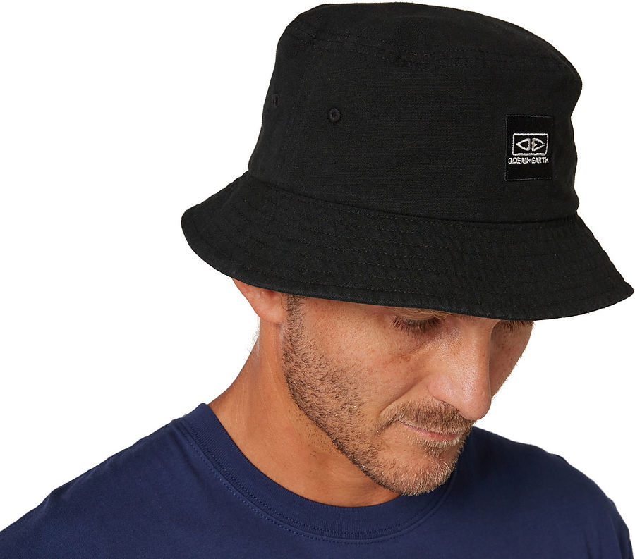 Ocean And Earth Corp Bucket Mens Hat Black