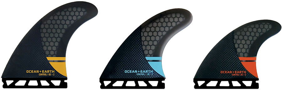 Ocean and Earth Control Honeycomb Thruster Fin Set Single Tab