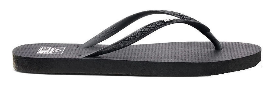 CI5082 Reef Seaside Ladies Thongs Black White - Image 3