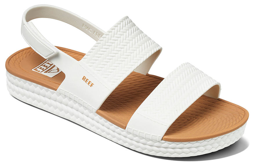 Reef Water Vista White Tan Ladies Sandals - Image 2