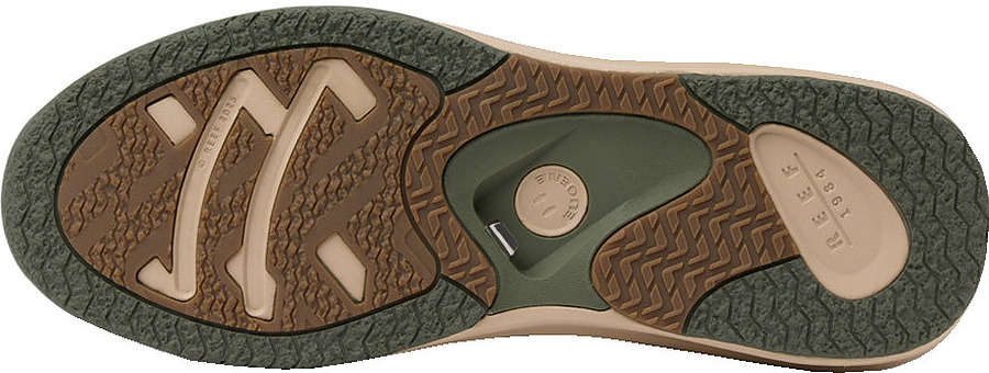 Reef Fanning Mens Shoes Black Olive Tan - Image 3