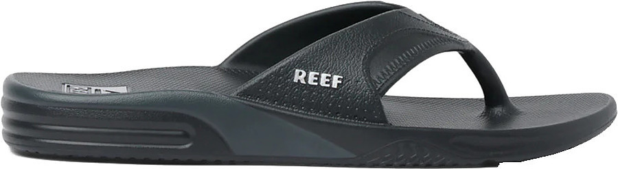 CJ8545 Reef Fanning H20 Mens Thongs Black Silver - Image 3