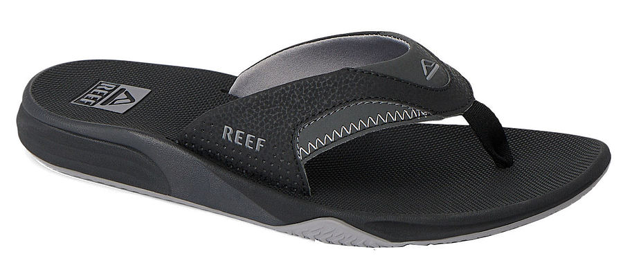 Reef Mens Cushion Fanning Black - Image 2