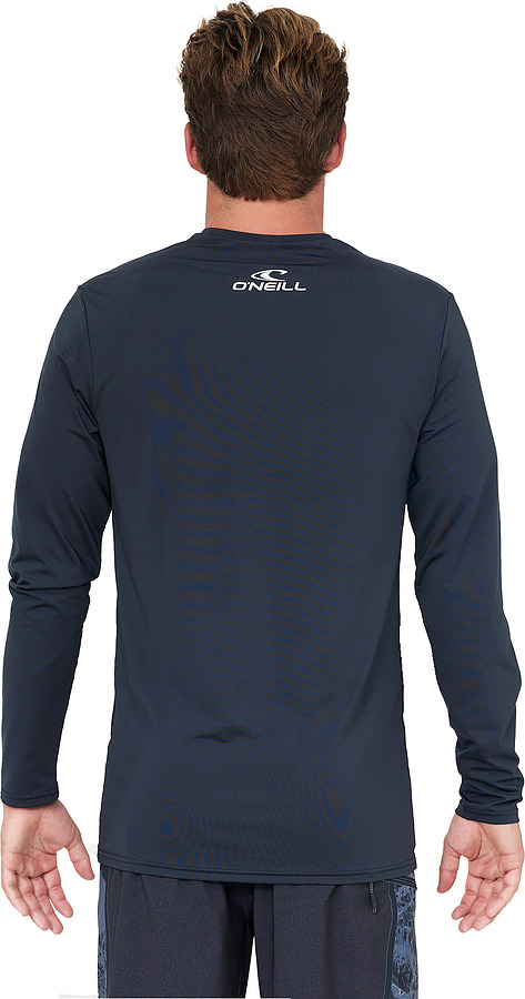CLY47MAb Oneill Mens Long Sleeve Clean And Mean Rash Tee Black - Image 4