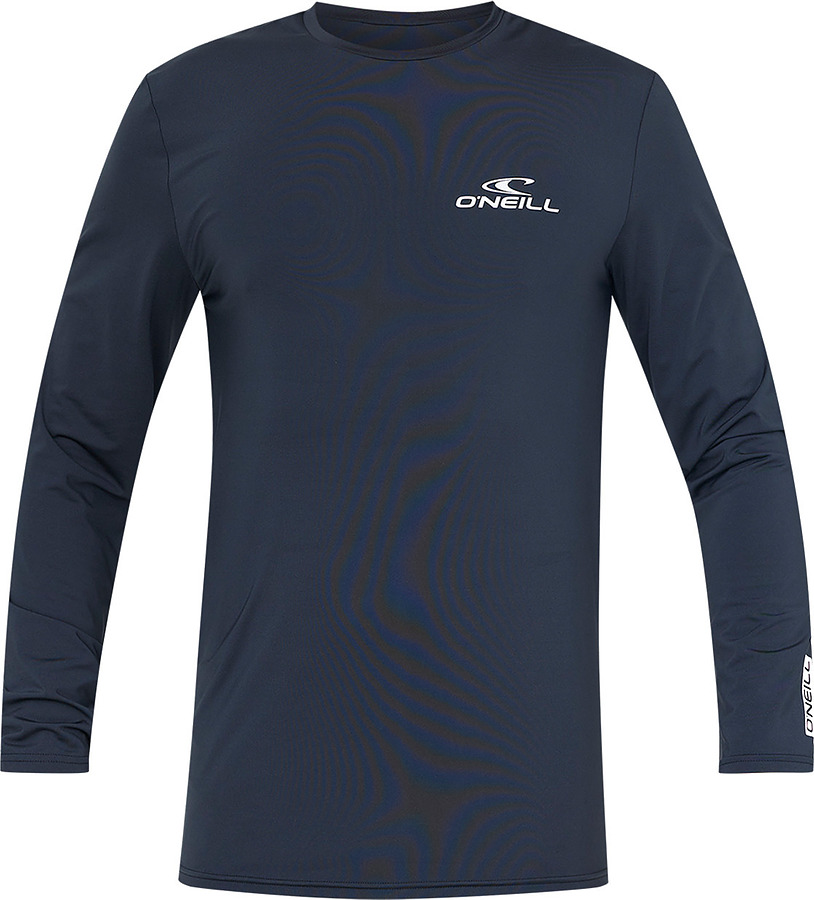 CLY47MAb Oneill Mens Long Sleeve Clean And Mean Rash Tee Black - Image 5