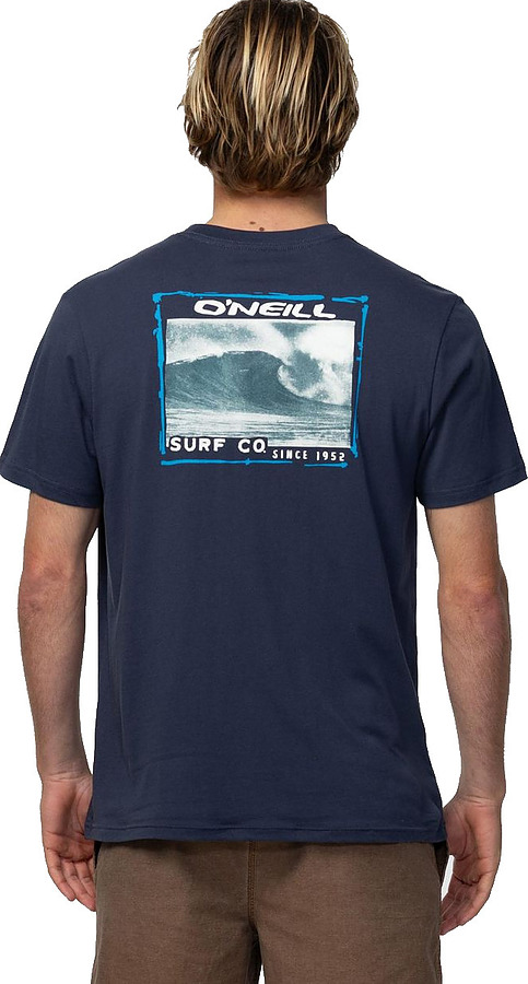 CTS613MA Oneill Escape Mens Tee Navy - Image 2