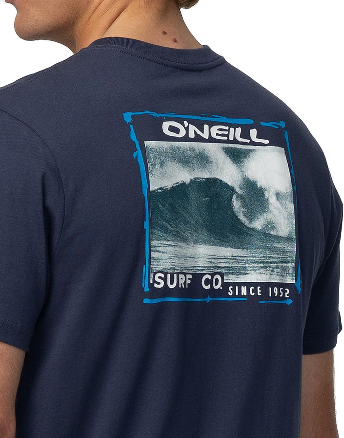 CTS613MA Oneill Escape Mens Tee Navy - Image 3