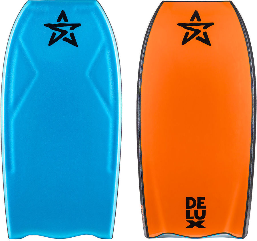 Stealth Delux PE Bodyboard Aqua Orange