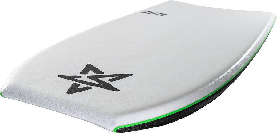Stealth Elite PE Bodyboard White Green - Image 4