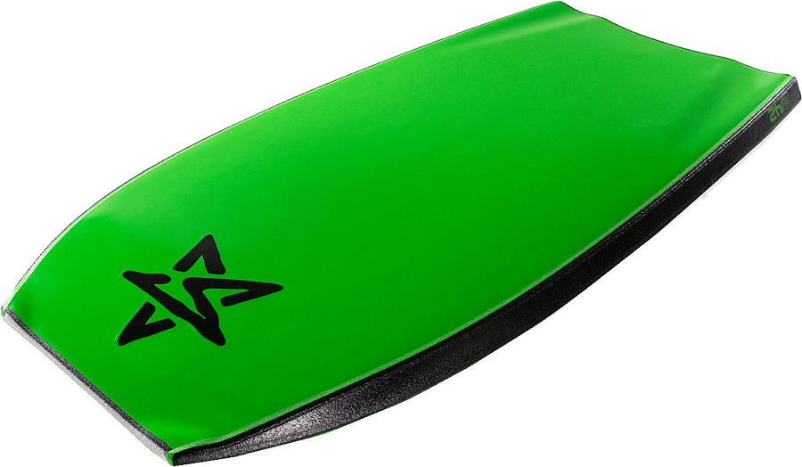 Stealth Elite PE Bodyboard White Green - Image 5