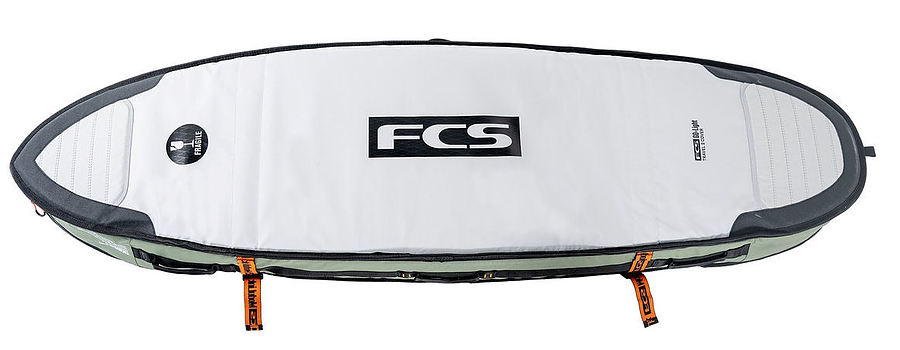 FCS Travel 2 Shortboard Fish Cover Slate - Image 2