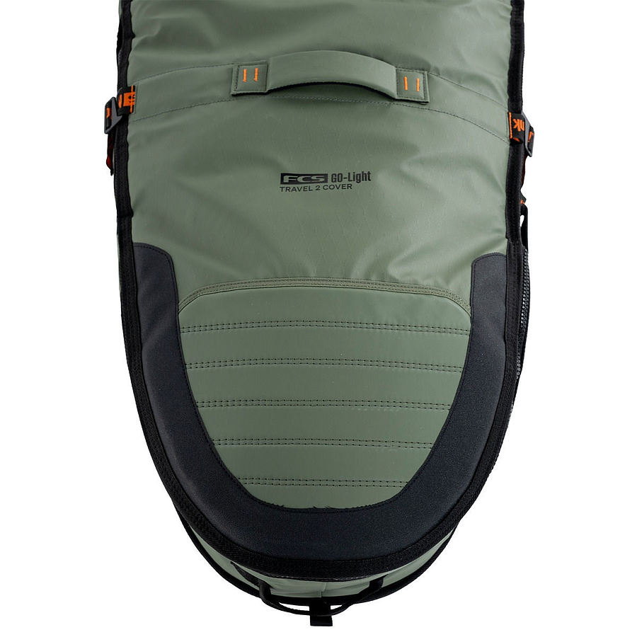 FCS Travel 2 Shortboard Fish Cover Slate - Image 3
