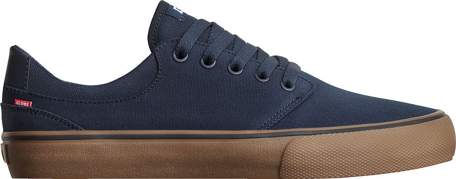 Globe Goodstock Navy Gum Mens Shoes