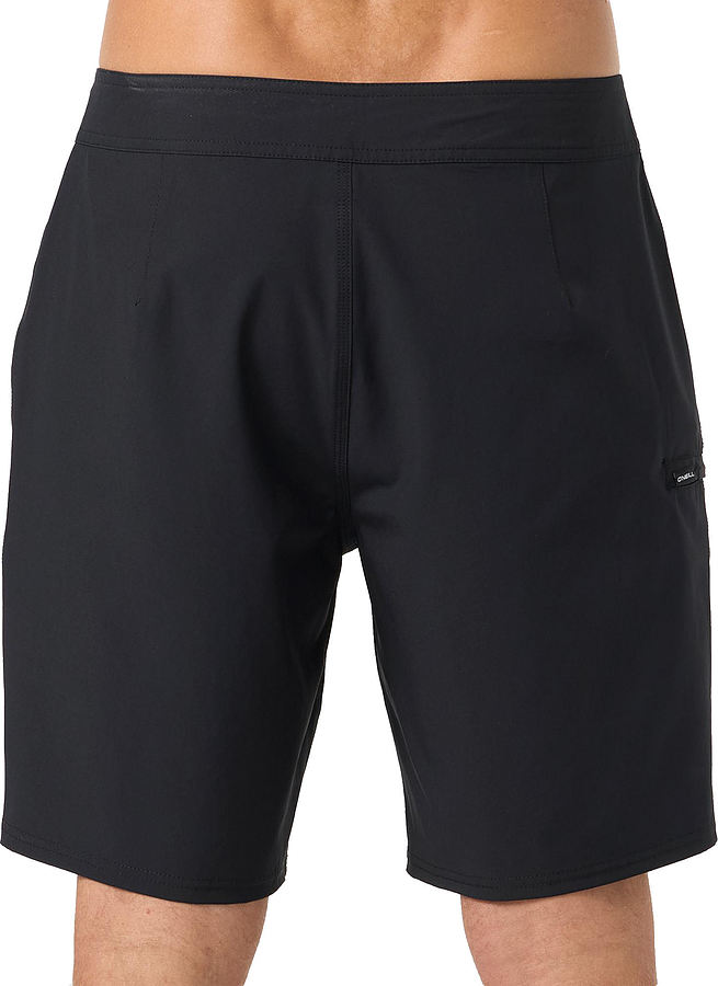 HYPERHEATBLACK Oneill HyperFreak Heat Solid 19 Inch Mens Boardshorts Black - Image 2