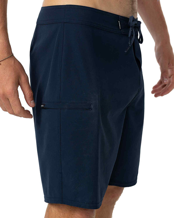 HYPERHEATNAVY Oneill HyperFreak Heat Solid 19 Inch Mens Boardshorts Navy - Image 3